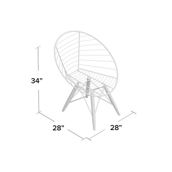 17 Stories Geremy 28'' Wide Papasan Chair & Reviews Wayfair
